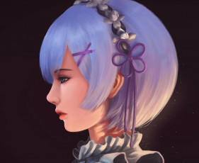 Картинка аниме re +zero+kara+hajimeru+isekai+seikatsu жизнь в альтернативном мире с нуля