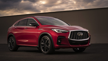 Картинка 2022+infiniti+qx55+awd автомобили infiniti красный кроссовер 2022 qx55 awd