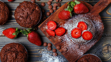 Картинка еда пирожные +кексы +печенье кексы