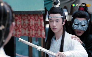 Картинка кино+фильмы the+untamed лань ванцзи вэй усянь меч маска защита