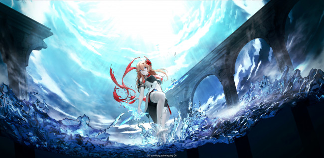 Обои картинки фото аниме, genshin impact, genshin, impact