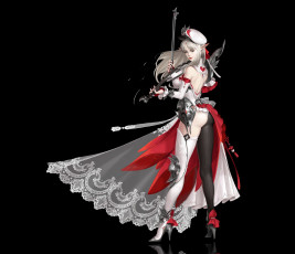 Картинка фэнтези эльфы девушка скрипка