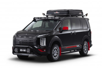 Картинка автомобили mitsubishi delica