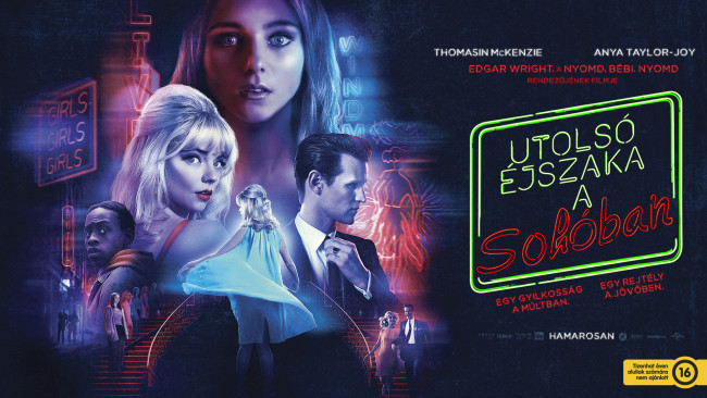 Обои картинки фото last night in soho ,  2021 , кино фильмы, last night in soho, прошлой, ночью, в, сохо, драма, ужасы, детектив, триллер, anya, taylor, joy, matt, smith, thomasin, mckenzie