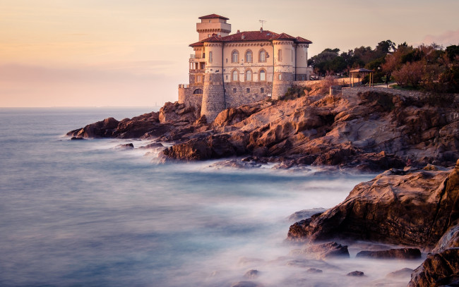 Обои картинки фото castello del boccale, italy, города, замки италии, castello, del, boccale