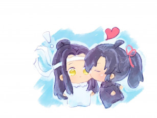 Картинка аниме mo+dao+zu+shi вэй усянь лань ванцзи