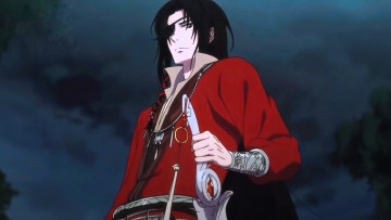 Картинка аниме tian+guan+ci+fu хуа чэн оружие