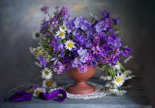 Обои картинки фото цветы, букеты,  композиции, лионелла, зимина