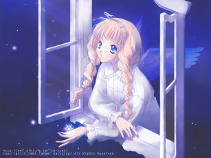 Картинка аниме angels demons