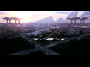 Картинка рассвет новой мекки видео игры chronicles of riddick escape from butcher bay