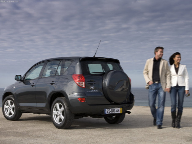 Обои картинки фото 2006, toyota, rav4, автомобили