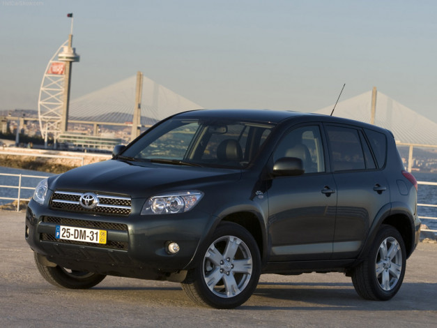 Обои картинки фото 2006, toyota, rav4, автомобили