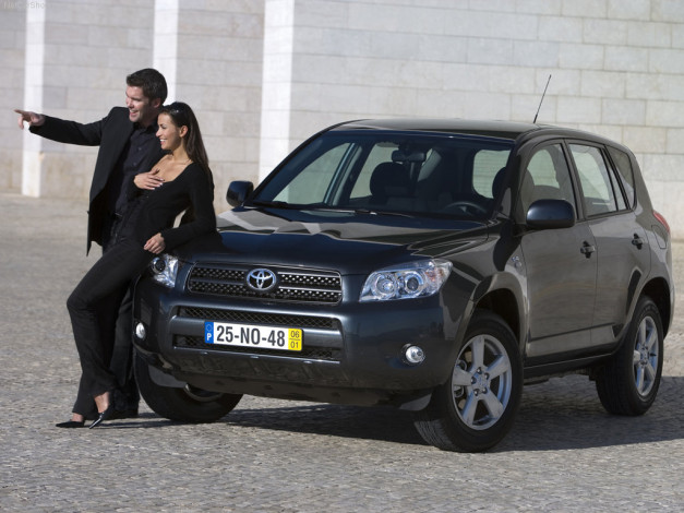 Обои картинки фото 2006, toyota, rav4, автомобили