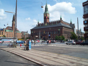 Картинка города копенгаген дания
