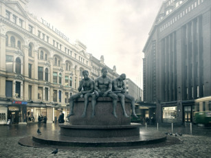 Картинка города памятники скульптуры арт объекты