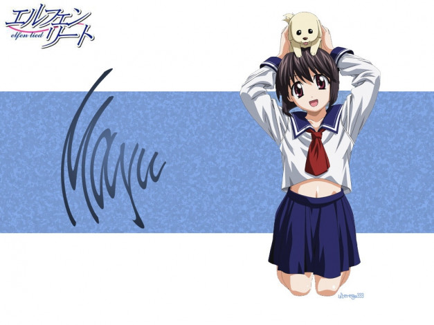 Обои картинки фото аниме, elfen, lied