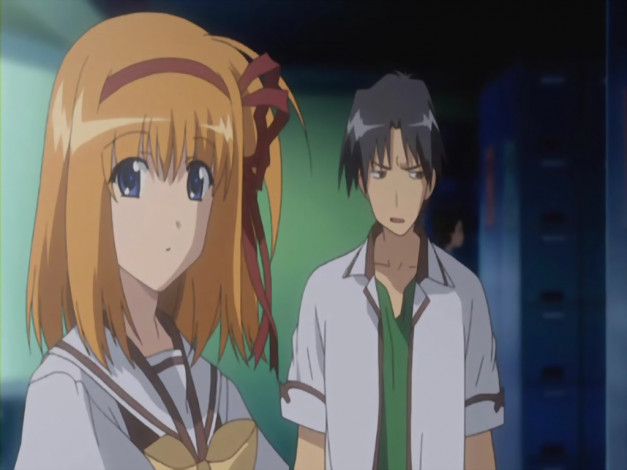 Обои картинки фото shuffle, аниме