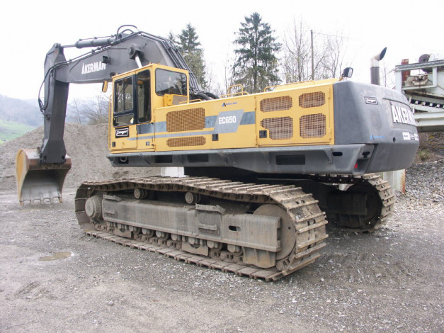 Обои картинки фото техника, экскаваторы