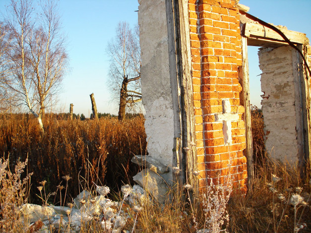 Обои картинки фото разное, развалины, руины, металлолом