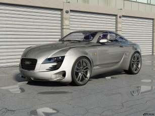 обоя автомобили, 3д