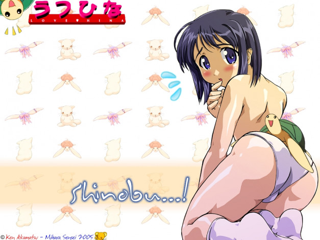 Обои картинки фото аниме, love, hina