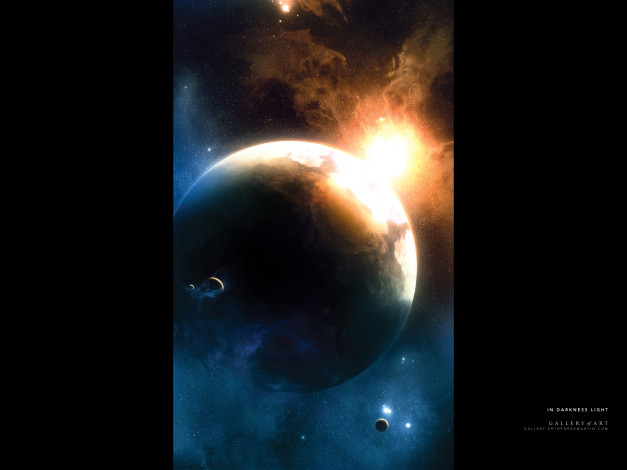 Обои картинки фото космос, арт