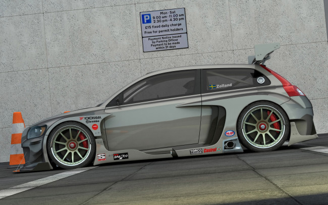 Обои картинки фото автомобили, volvo