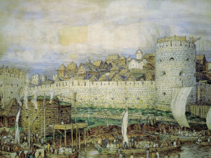 Картинка аполлинарий васнецов рисованные