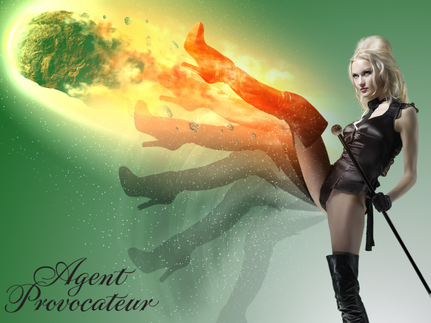 Обои картинки фото agent, provocateur, бренды