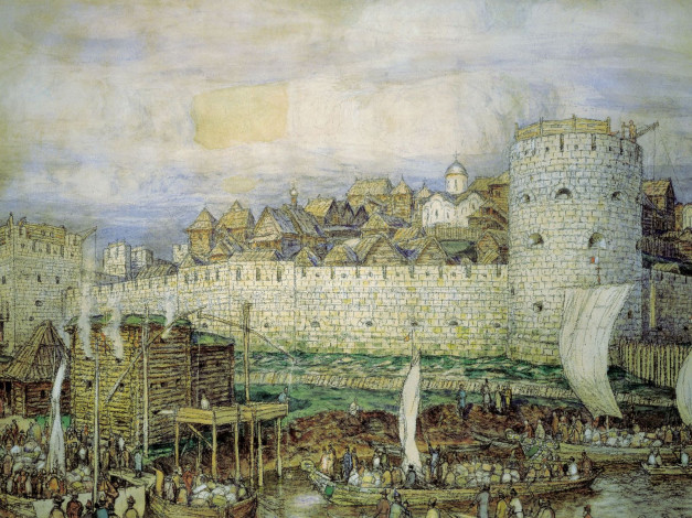 Обои картинки фото аполлинарий, васнецов, рисованные