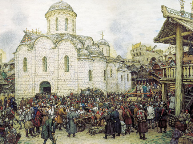 Обои картинки фото аполлинарий, васнецов, рисованные