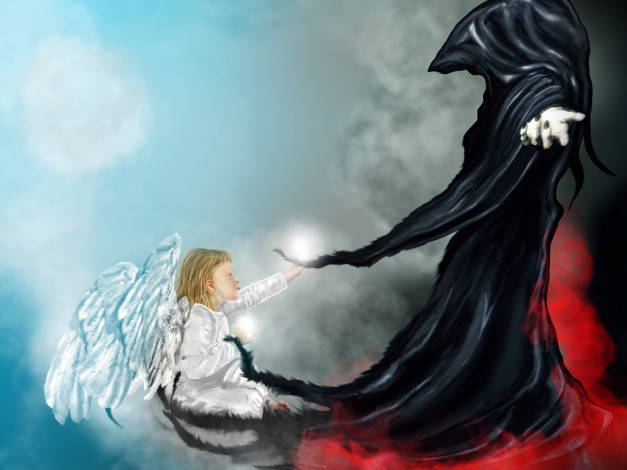 Обои картинки фото фэнтези, ангелы