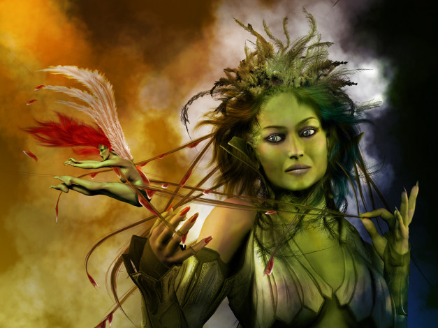 Обои картинки фото фэнтези, эльфы