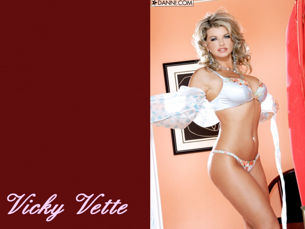 Обои картинки фото Vicky Vette, девушки