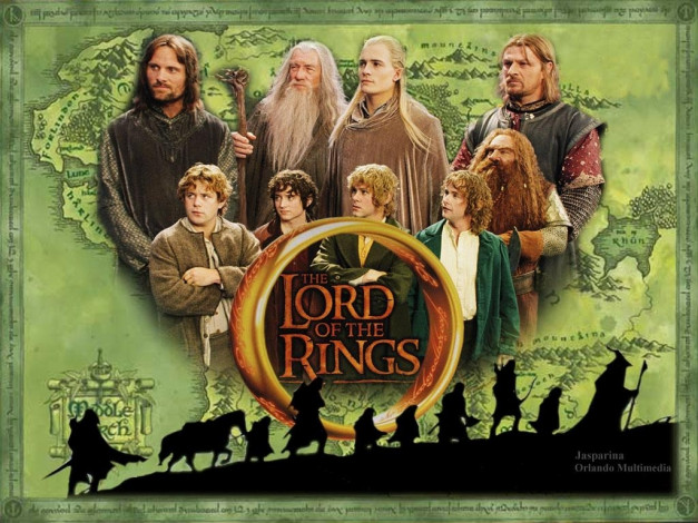 Обои картинки фото кино, фильмы, the, lord, of, rings, fellowship, ring