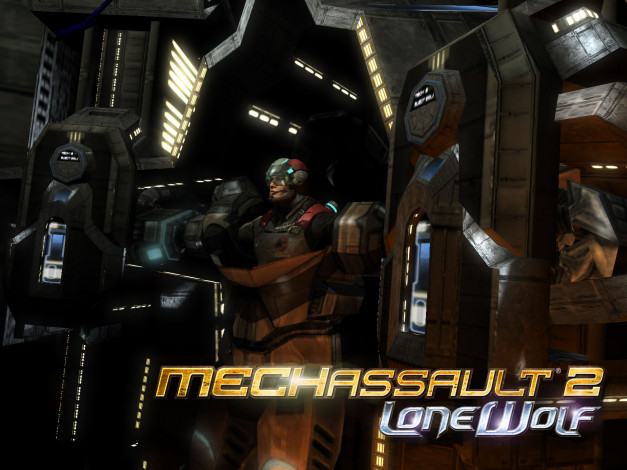 Обои картинки фото mechassault, lone, wolf, видео, игры