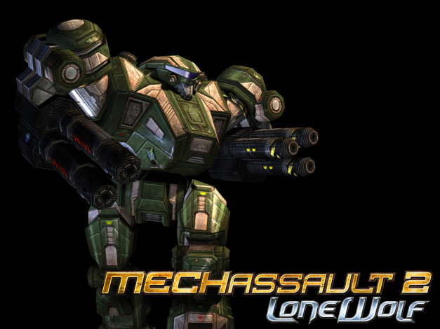 Обои картинки фото mechassault, lone, wolf, видео, игры