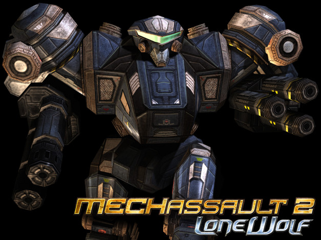 Обои картинки фото mechassault, lone, wolf, видео, игры