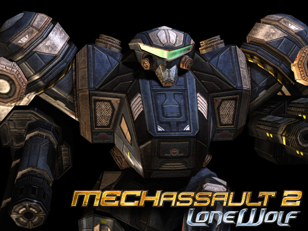Обои картинки фото mechassault, lone, wolf, видео, игры