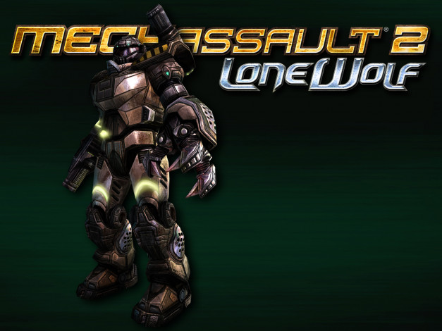 Обои картинки фото mechassault, lone, wolf, видео, игры