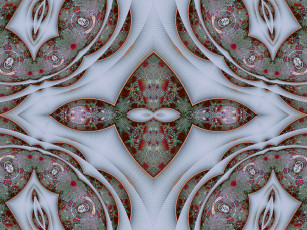 Картинка 3д графика fractal фракталы фон узор