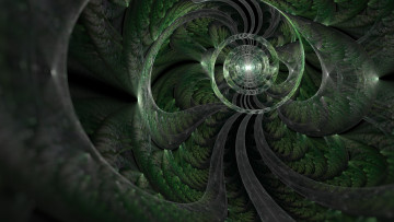 Картинка 3д графика fractal фракталы фон узор