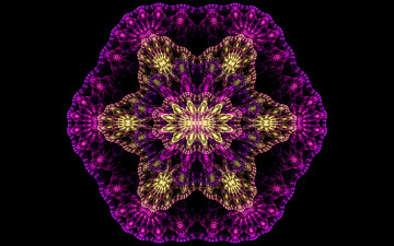 Картинка 3д графика fractal фракталы фон