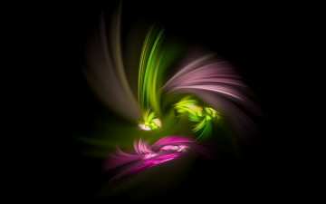 Картинка 3д графика fractal фракталы узор фон темный