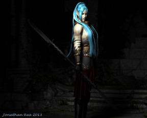 Картинка 3д графика elves эльфы amazonian fae