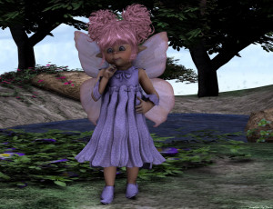 Картинка 3д графика elves эльфы julesz