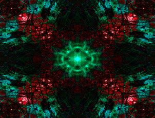 Картинка 3д графика fractal фракталы цвета линии узор фон