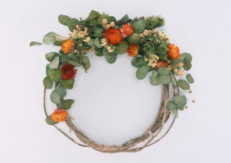 Картинка цветы букеты композиции лепестки венок