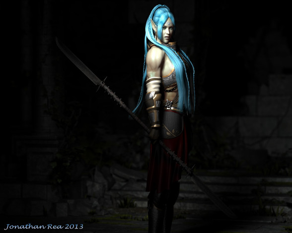 Обои картинки фото 3д, графика, elves, эльфы, amazonian, fae