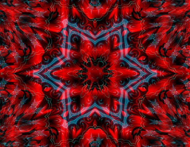 Обои картинки фото 3д, графика, fractal, фракталы, цвета, линии, узор, фон